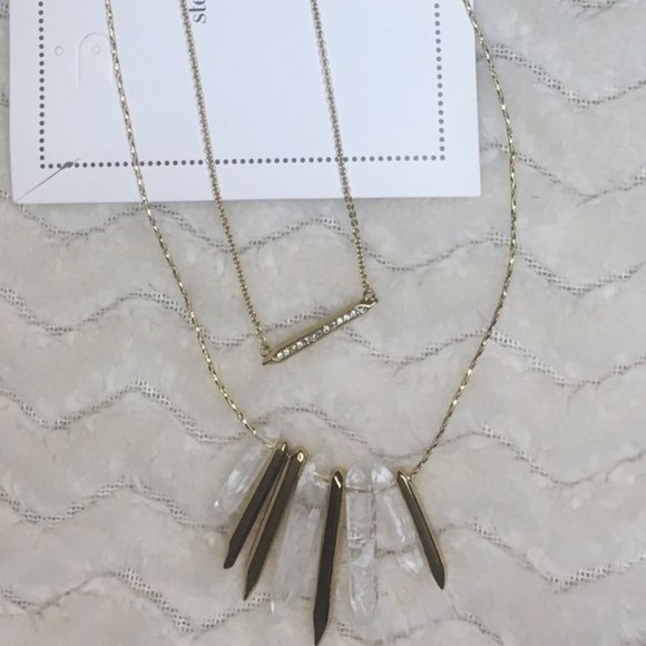 Stella & Dot Rebel Cluster Necklace - Picture 4 of 4